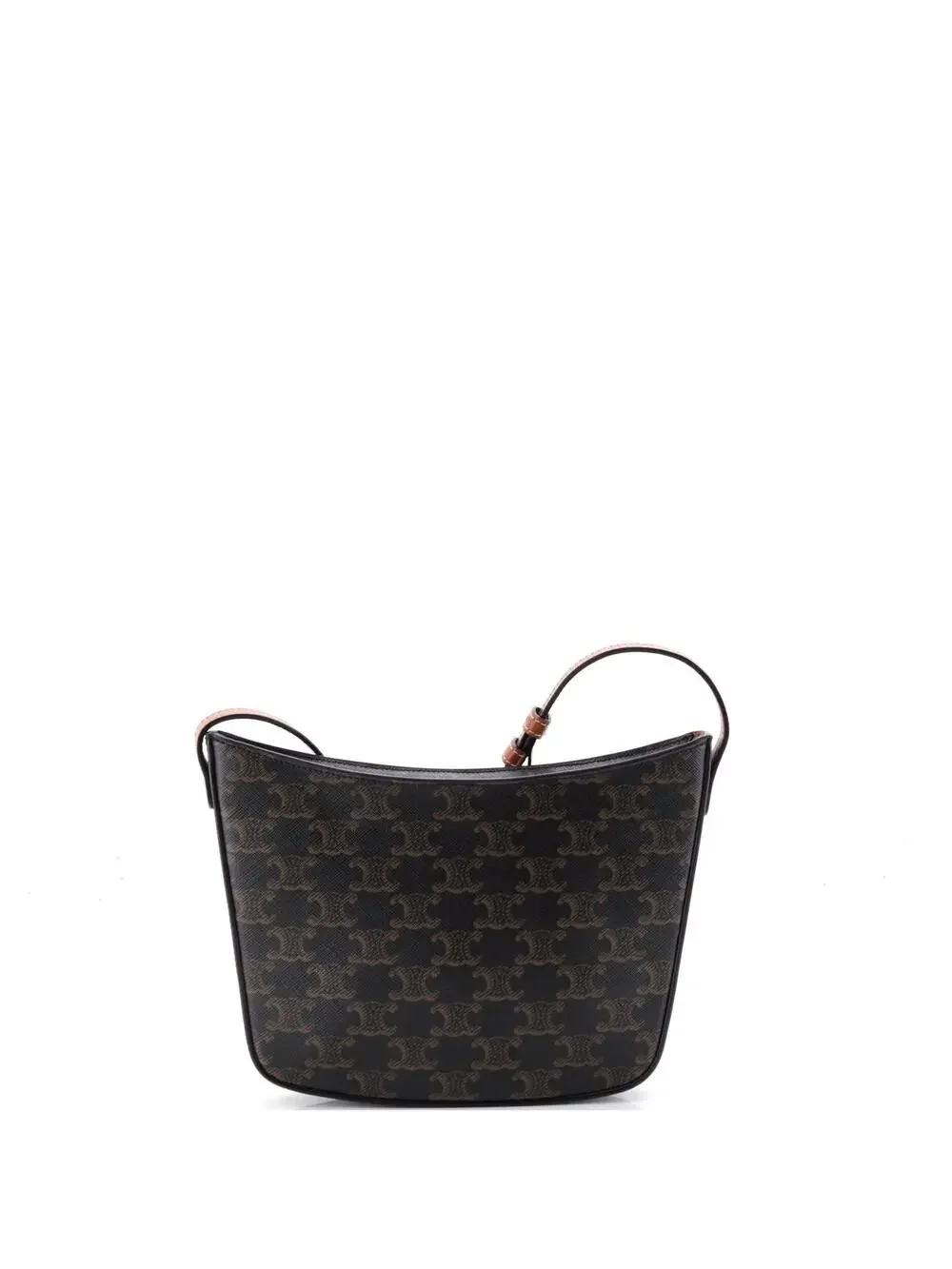 Celine Croque Hobo Triomphe Coated #255292C12B